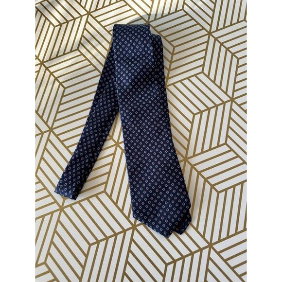 Yves Saint Laurent Neckwear Men's Blue Silk Tie - Picture 1 of 3